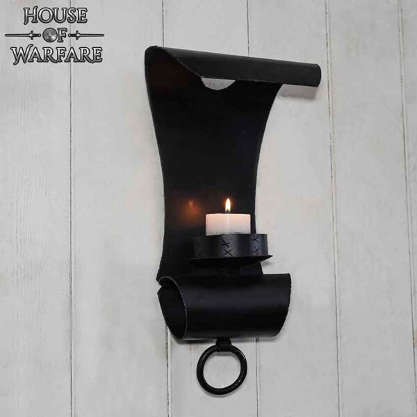 Wall Mounted Iron Candle Holder