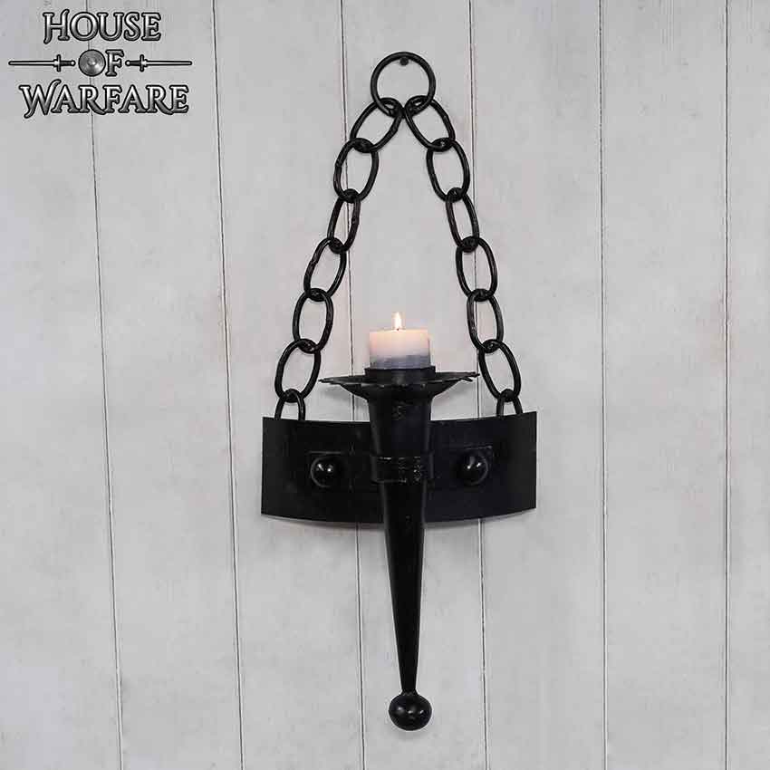 Wall Mounted Medieval Castle Candle Holder