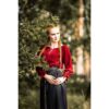 Edith Medieval Blouse - Red