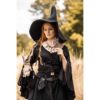 Glinda Wool Witch Hat - Black