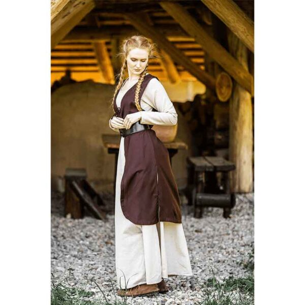 Brisella Medieval Overdress - Brown