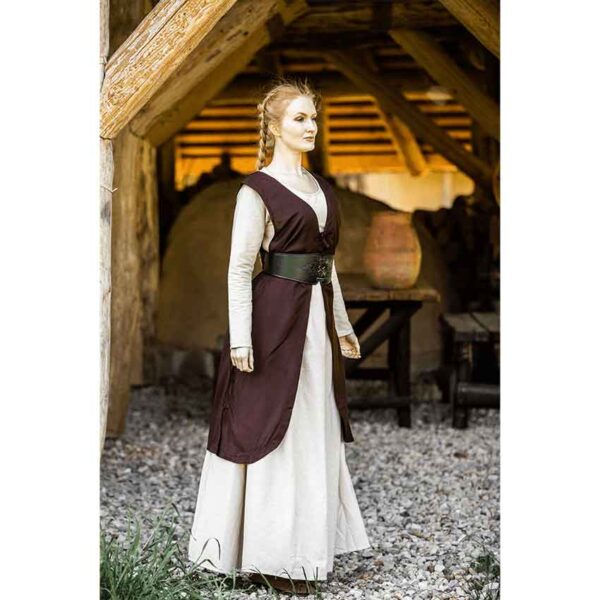 Brisella Medieval Overdress - Brown