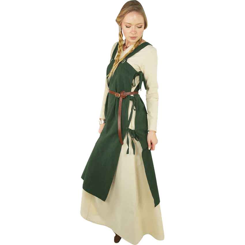 Hildegard Viking Overdress - Green