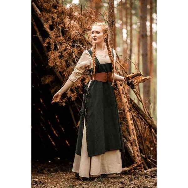 Hildegard Viking Overdress - Green