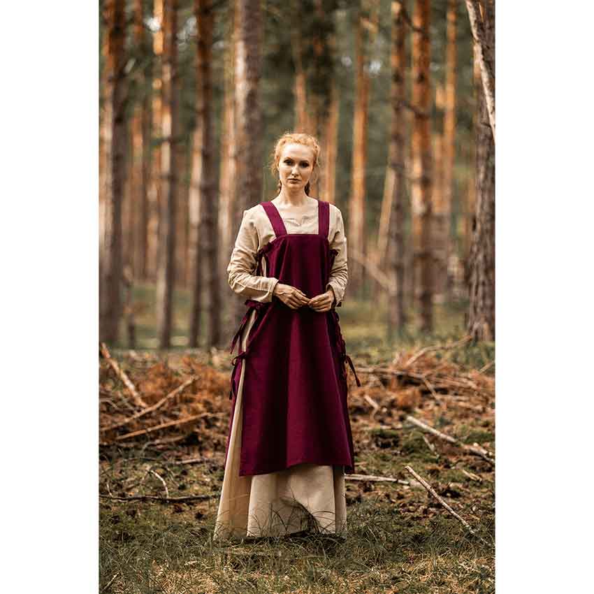 Hildegard Viking Overdress - Red