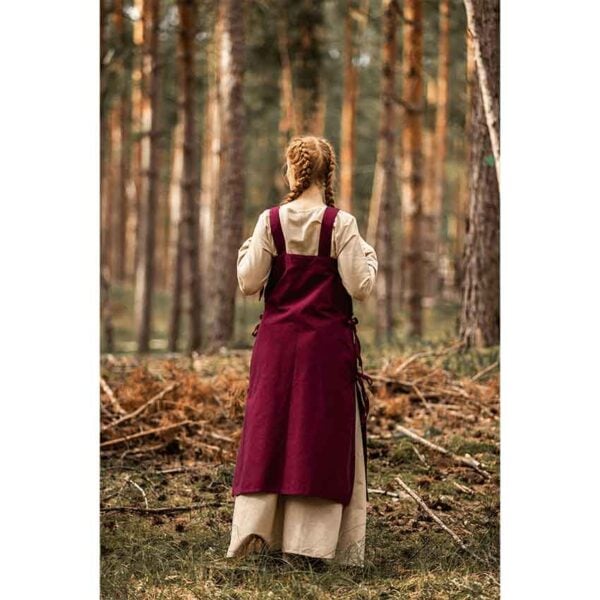 Hildegard Viking Overdress - Red