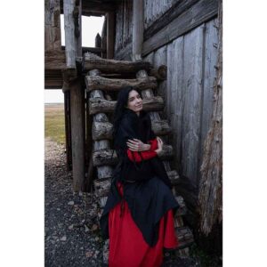 Viking Wool Shawl - Black