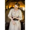 Mechthild Long Sleeve Medieval Gown - Hemp
