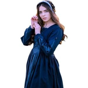 Elaine Noble Lady's Velvet Bonnet - Black