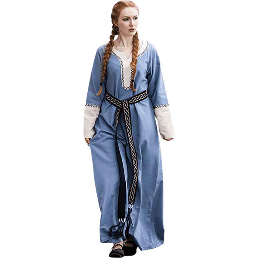 Viking Wedding Dress, Norse Clothing, Viking Costume Women, LARP Costume 