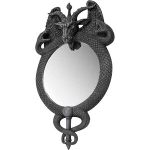 Baphomet Caduceus Mirror