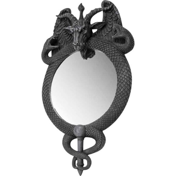 Baphomet Caduceus Mirror