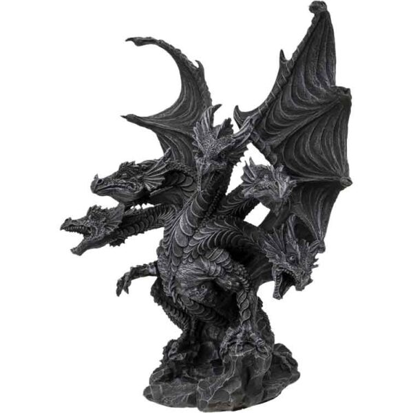 Dark Hydra Dragon Statue
