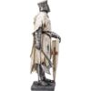 Battleworn Crusader with Axe Statue