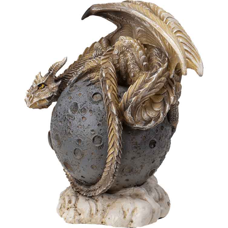 Moon Guardian Dragon Statue