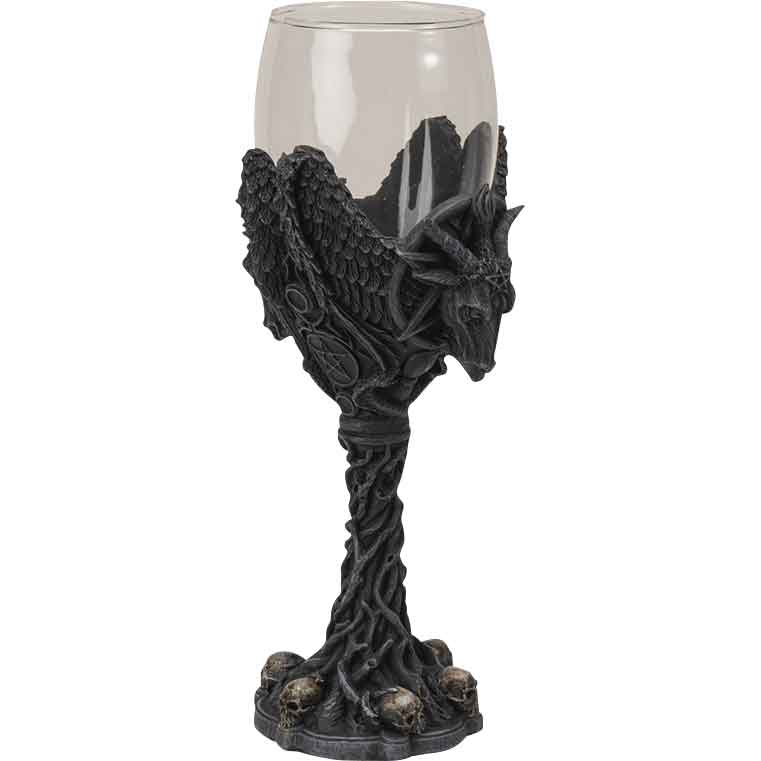 Baphomet Wine Glass