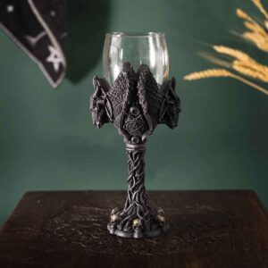 Baphomet Wine Glass