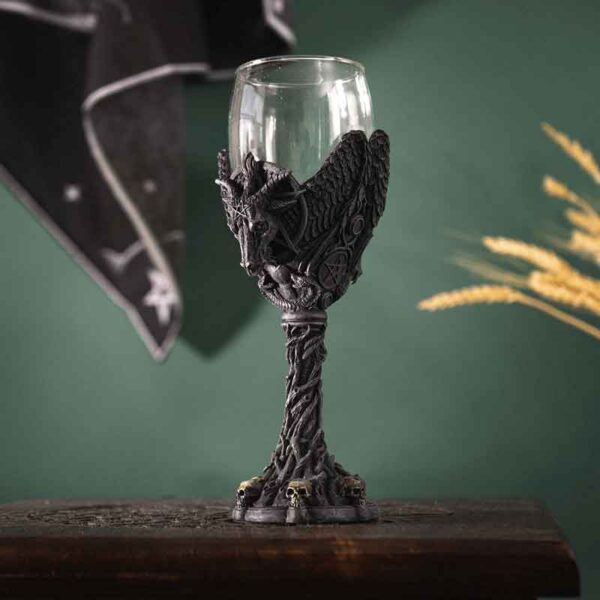 Baphomet Wine Glass