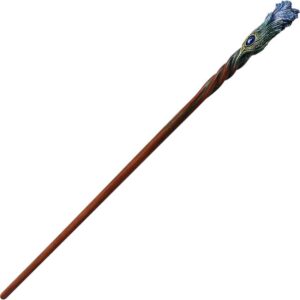 Sapphire Plume Peacock Wand