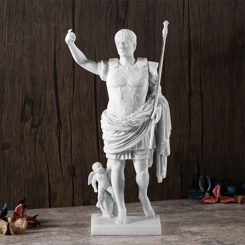 Augustus Statue Up Close Augustus Of Prima Porta Statue Bronze