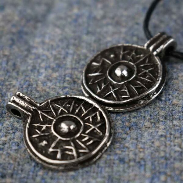 Good Luck Shield Viking Necklace