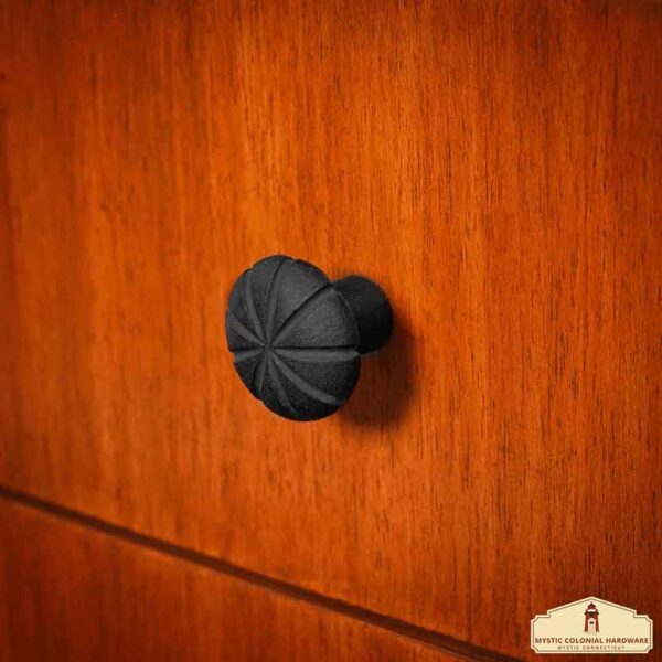 Sunburst Iron Cabinet Knob - Set of 4 - Image 4
