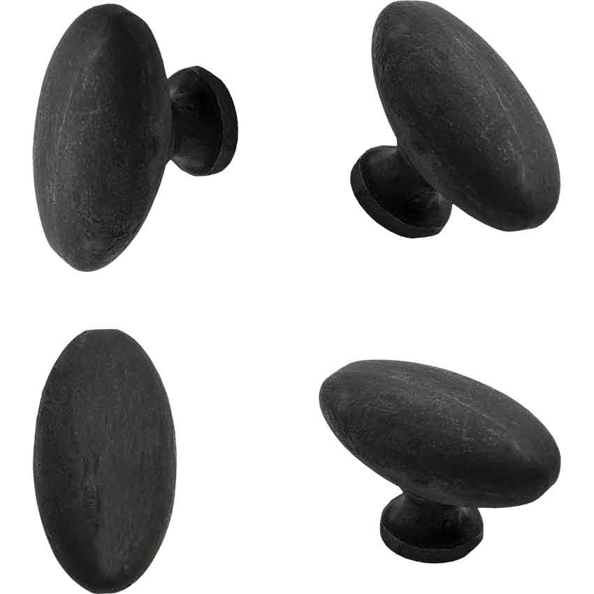 Hand Large Oval Drawer Pull Set of 4