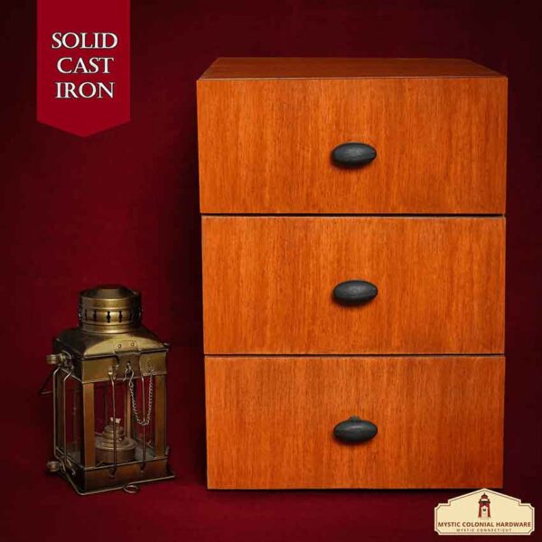 Hand Large Oval Drawer Pull Set of 4