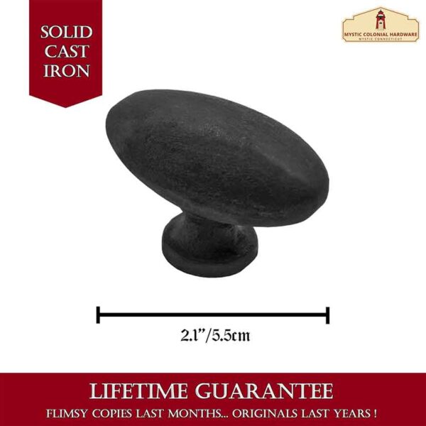 Hand Large Oval Drawer Pull Set of 4