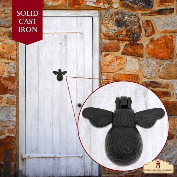 Cast Iron Bumblebee Door Knocker
