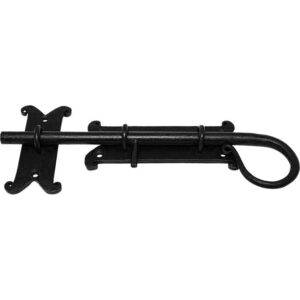 Primitive Flush Surface Bolt with Sliding Pin - 12 Inch