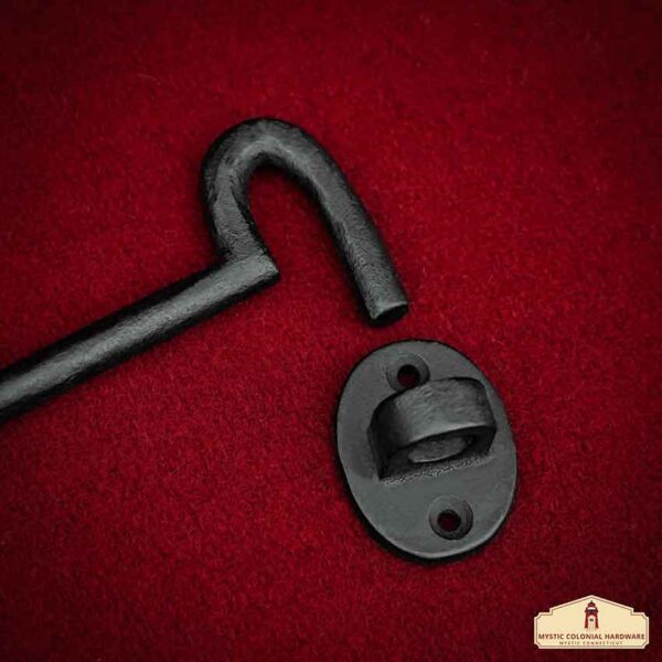 Wrought Iron Gate Latches - 7.5 Inches - Set of 2