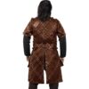 King of the North Leather Brigandine - Brown