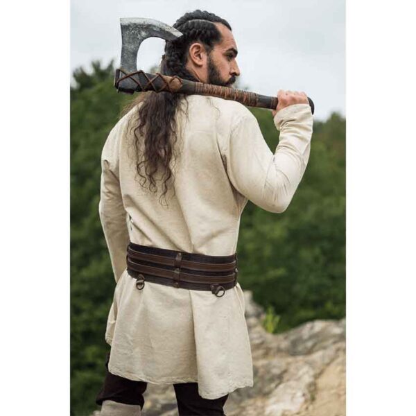 Ragnar Linen Viking Tunic - Natural