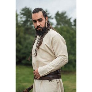 Ragnar Linen Viking Tunic - Natural