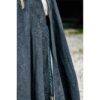 Gesa Embroidered Cloak with Clasp - Grey