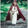 Lyra Medieval Cloak - Red