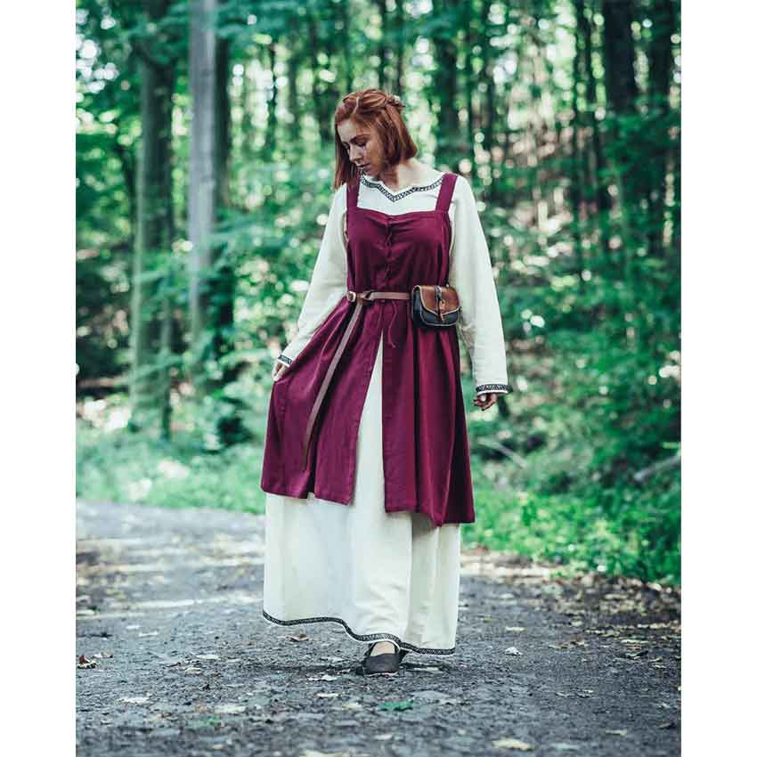 Inca Viking Overdress - Red