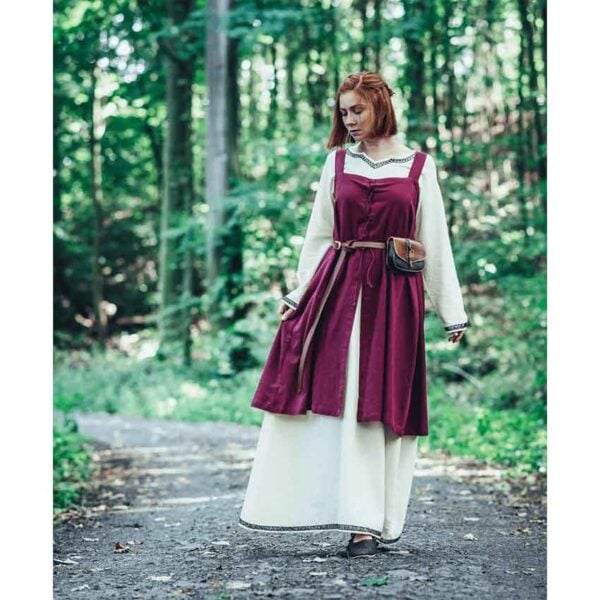 Inca Viking Overdress - Red
