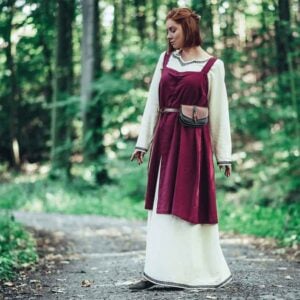 Inca Viking Overdress - Red