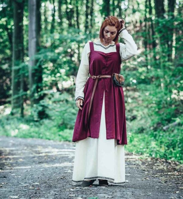 Inca Viking Overdress - Red