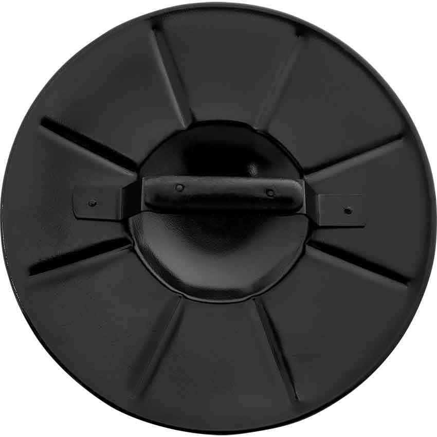 Medieval Fluted Steel Buckler