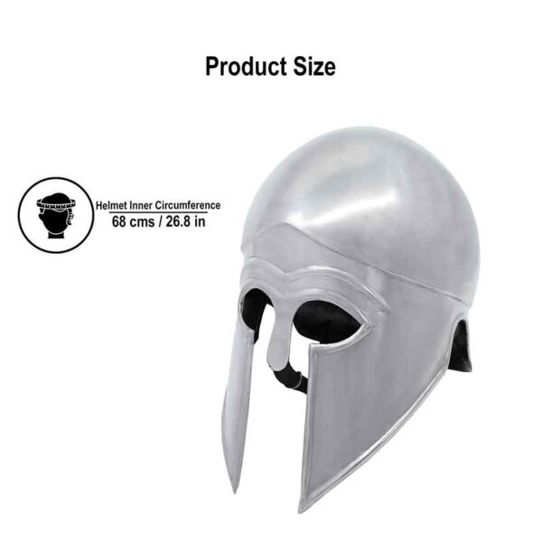 Corinthian Greek Hoplite Helmet - 18 Gauge