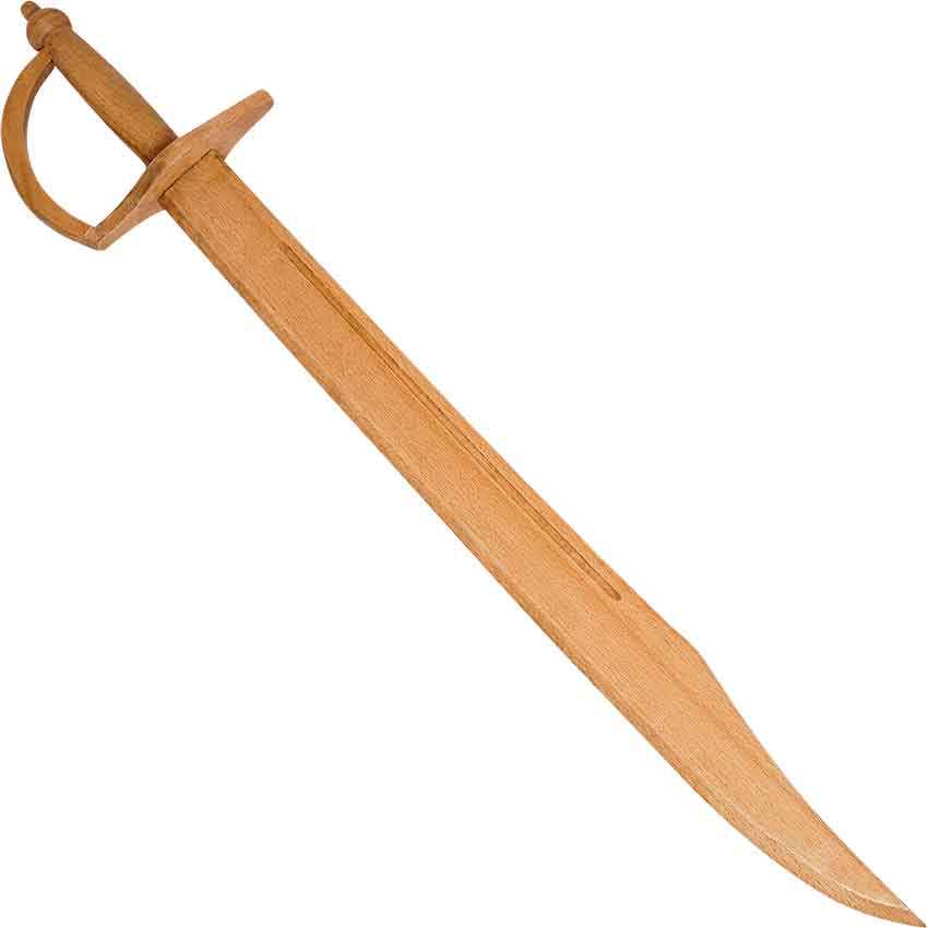 Wooden Pirate Cutlass Sword