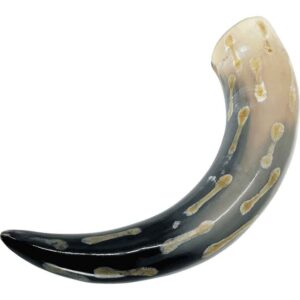 Viking Drinking Horn with Charred Specks