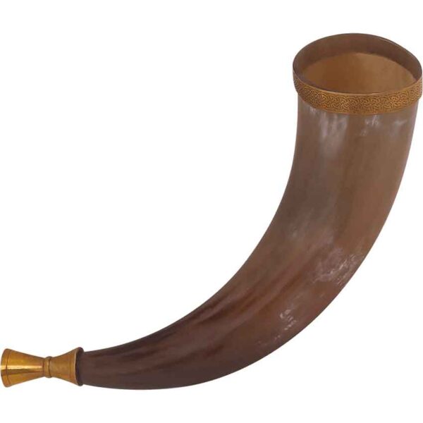 Medieval Ox Horn Bugel