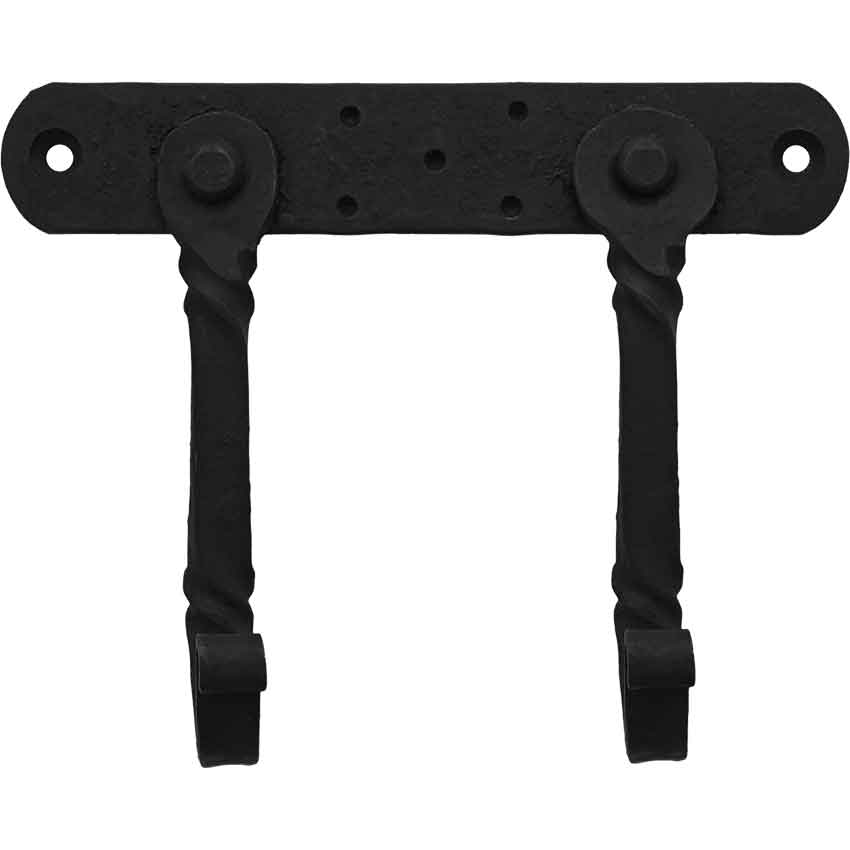 Heavy Duty Cast Iron Double Wall Hook