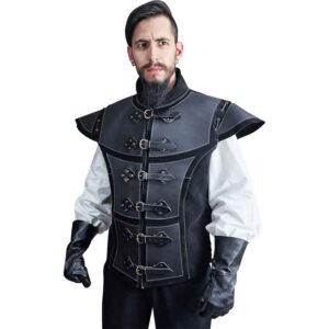 Jittu Jan Armoured Jerkin - Black