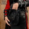 Adventurer's Medieval Belt Bag - Black