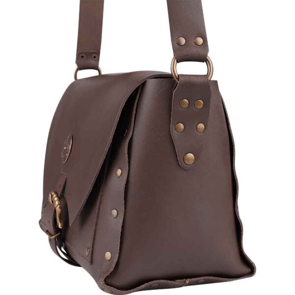 Wandering Wizard Shoulder Bag - Brown